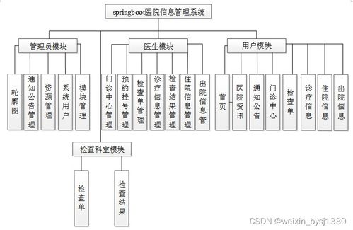 SpringBoot醫院信息管理系統 設計與實現